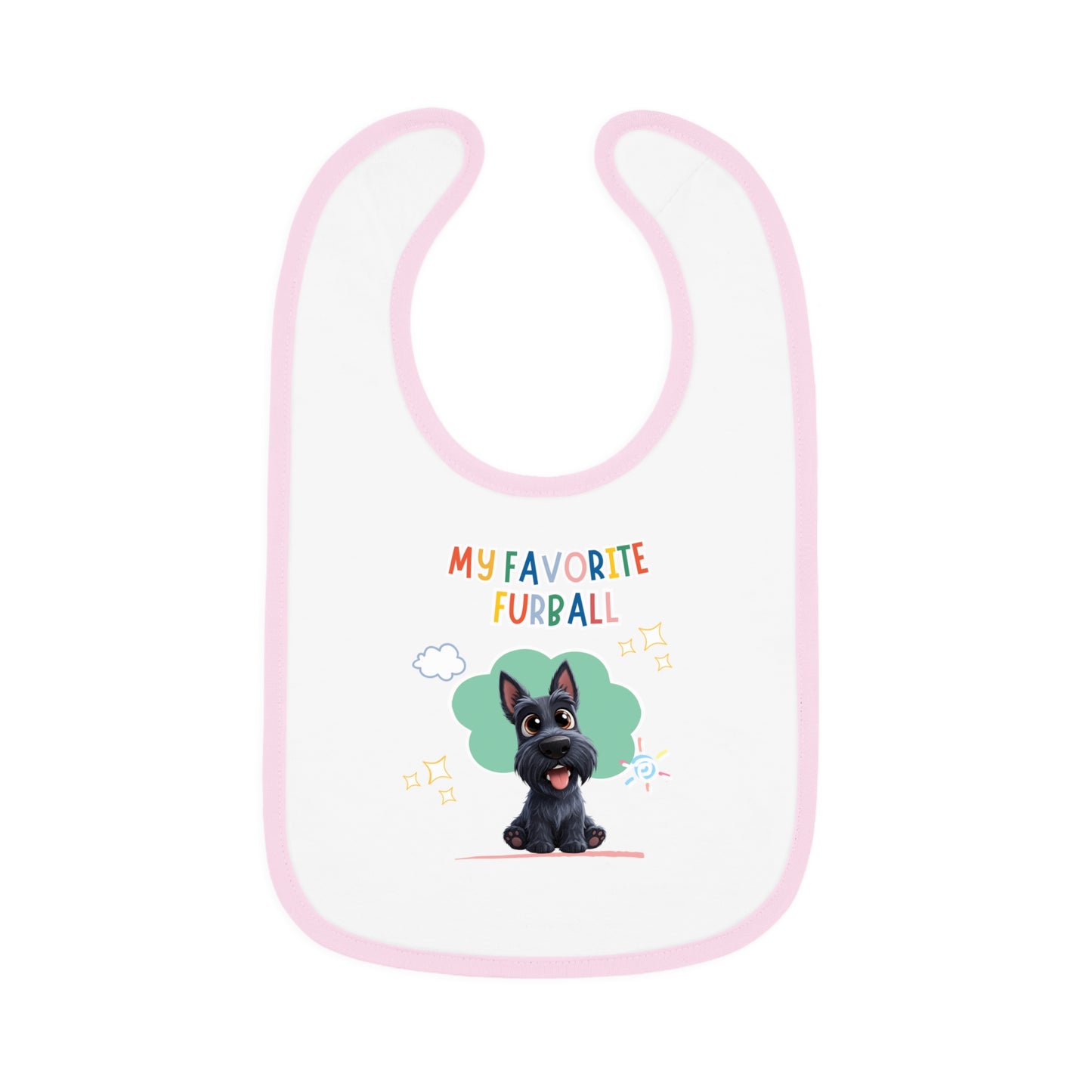 Scottie Favorite Furball Baby Bib