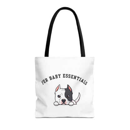 Pitbull FurBaby Tote Bag