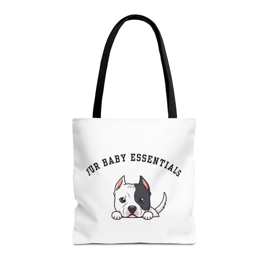 Pitbull FurBaby Tote Bag