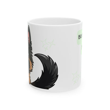 Belgian Shepherd Peek-a-Boo Mug | Best Malinois Mama Gift