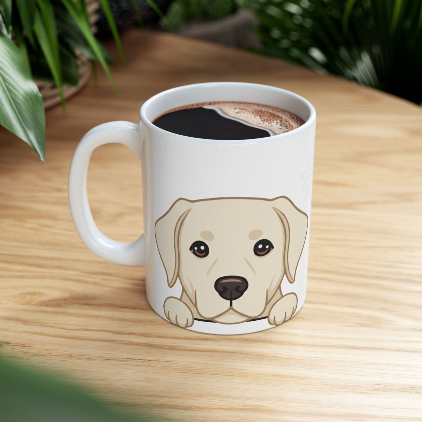 Lab Peek-a-Boo Mug | Best Labrador Retriever Mama Gift