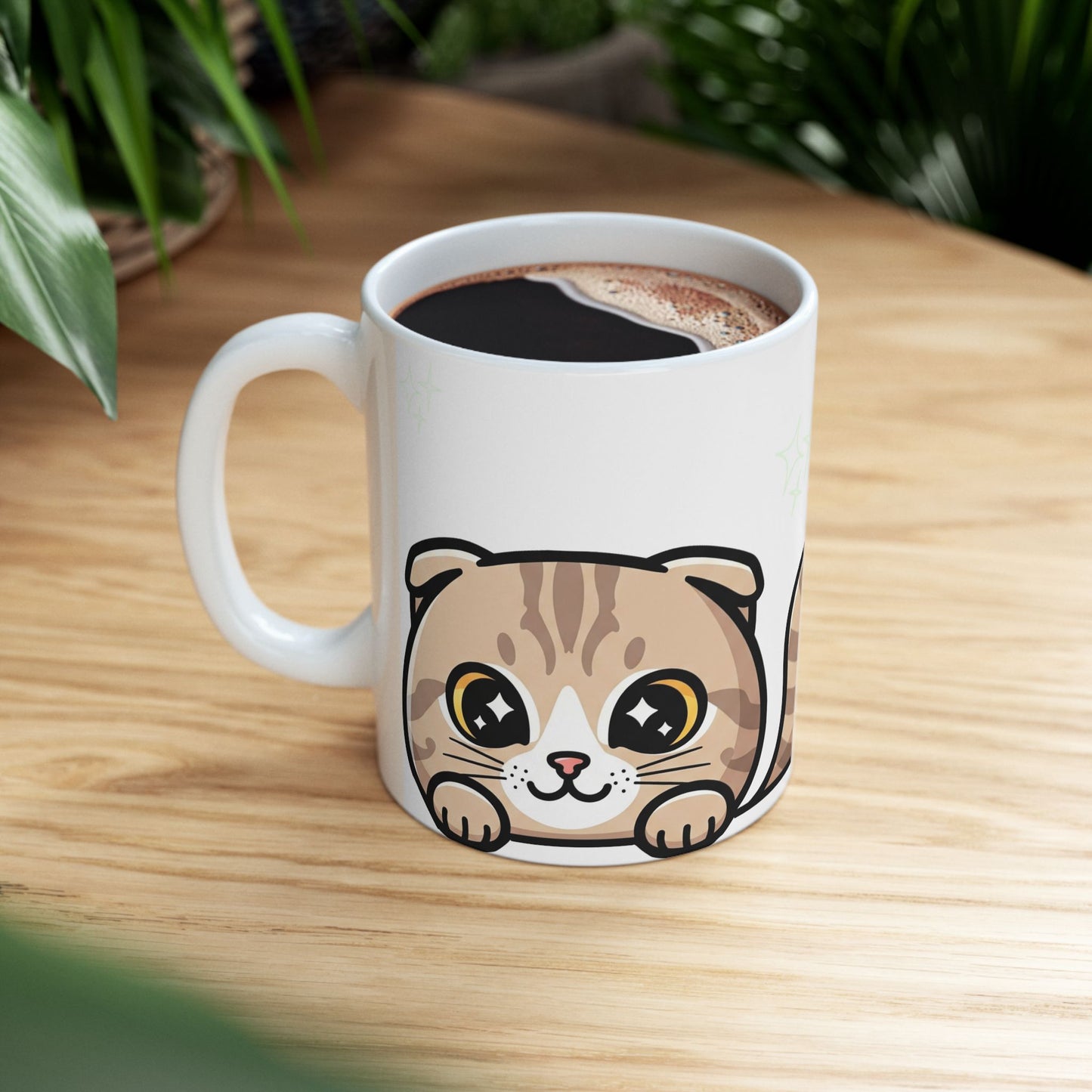 Scottish Fold Peek-a-Boo Mug | Best Scottish Fold Mama