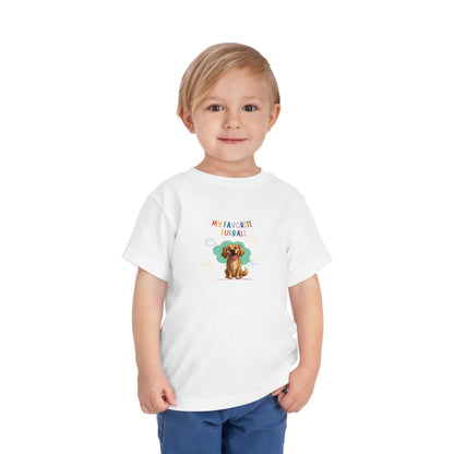 Golden Retriever Favorite Furball Toddler Tee