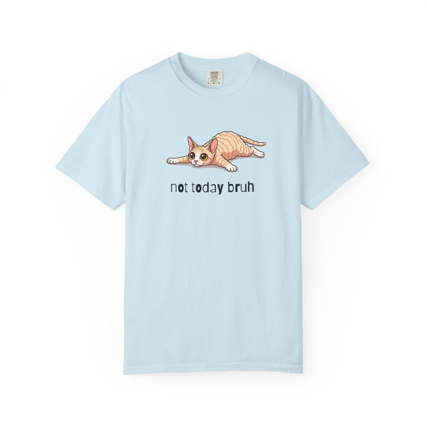 Devon Rex Not Today Bruh T-Shirt