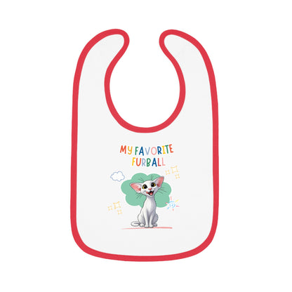 Oriental Shorthair Cat Favorite Furball Baby Bib