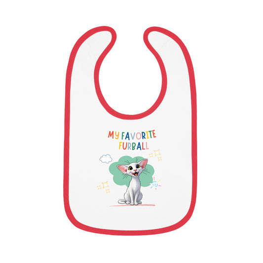 Oriental Shorthair Cat Favorite Furball Baby Bib