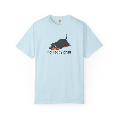 Dacshund Not Today Bruh T-Shirt