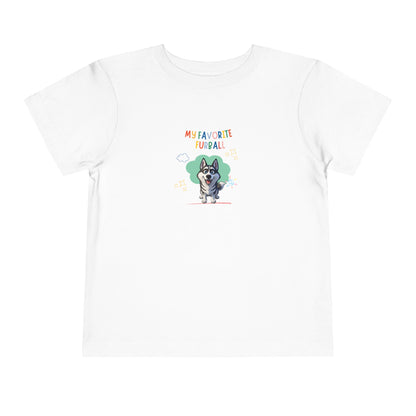Husky Favorite Furball Toddler Tee