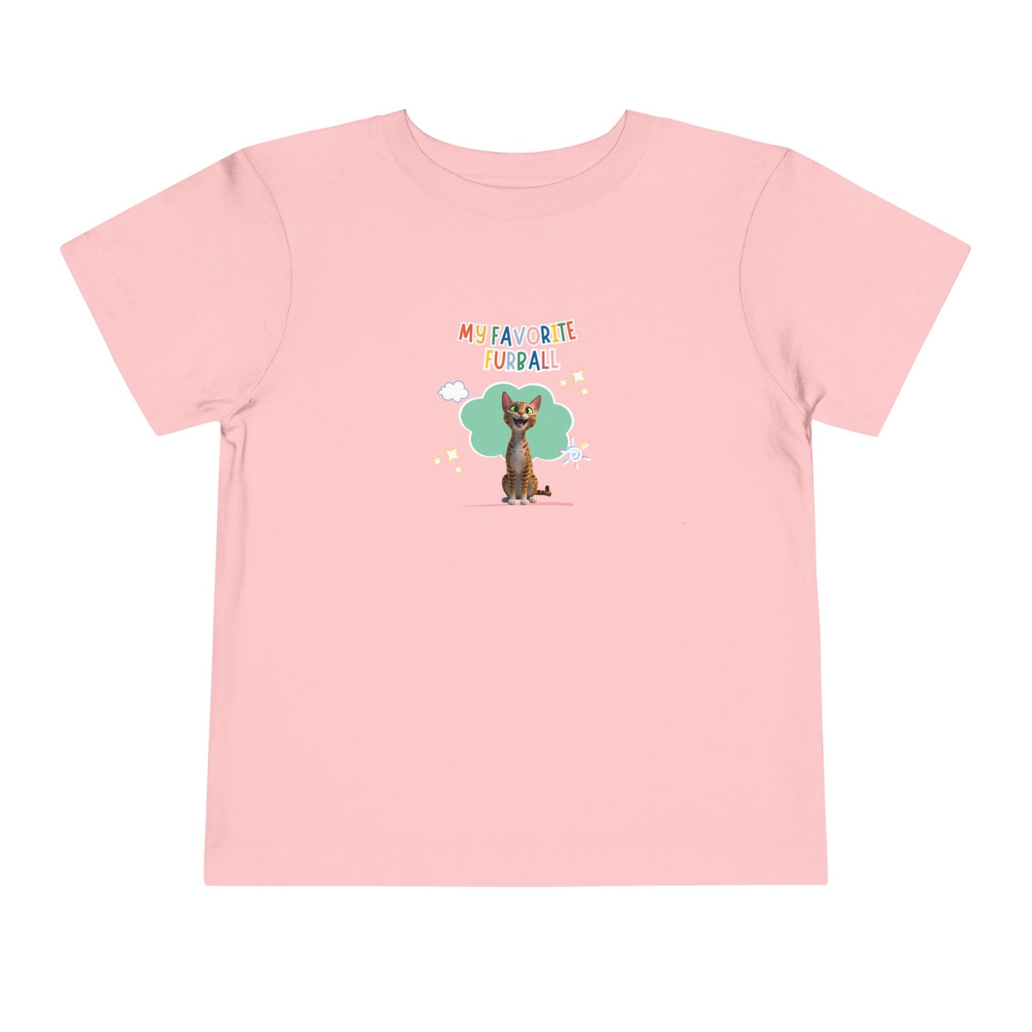 Egyptian Mau Favorite Furball Toddler Tee