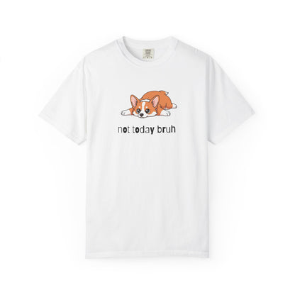 Corgi Not Today Bruh T-Shirt