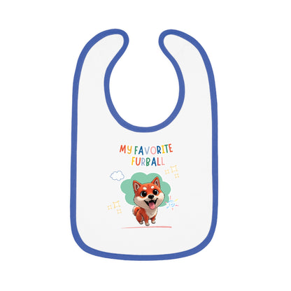 Shiba Favorite Furball Baby Bib
