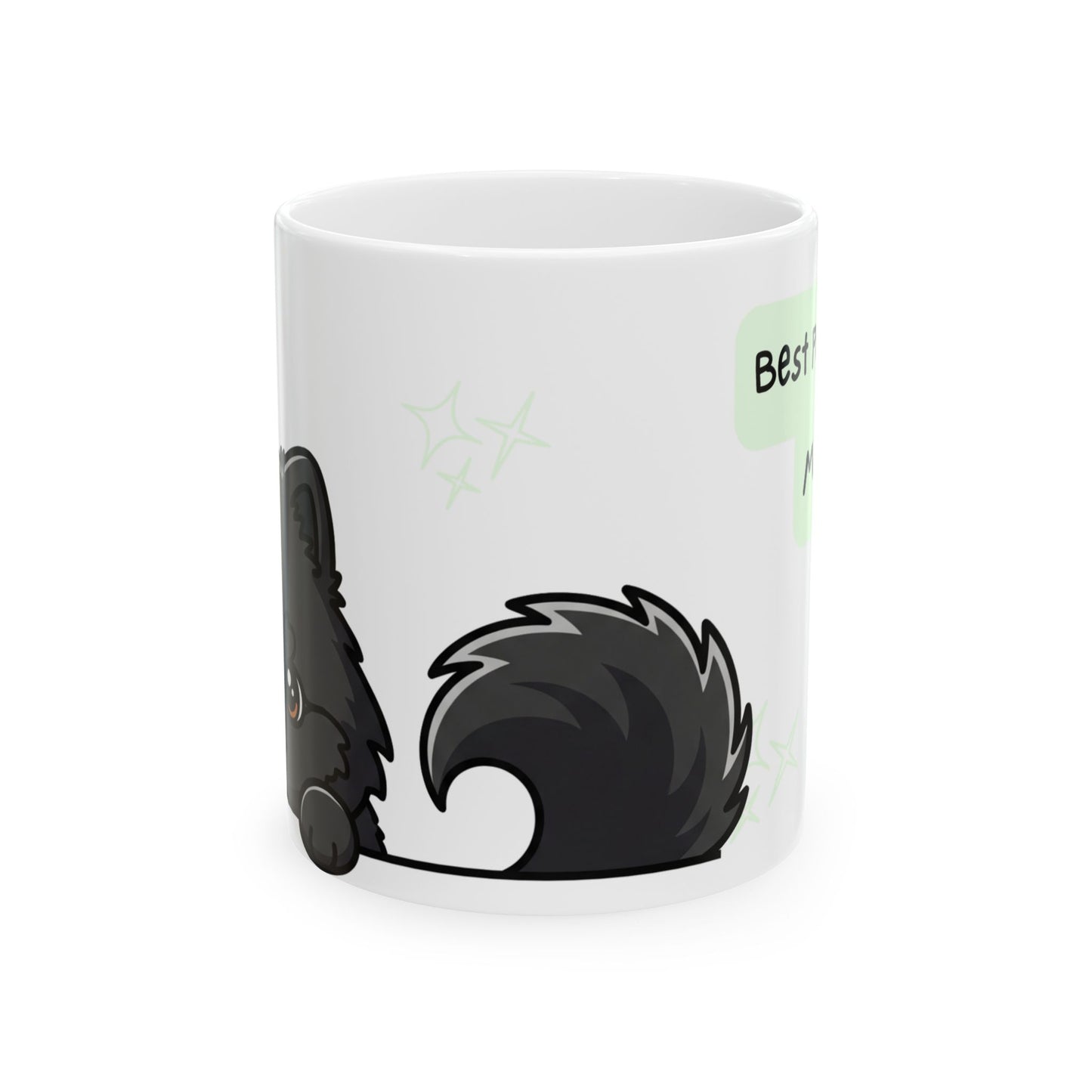 Pomeranian Peek-a-Boo Mug | Best Pomeranian Mama Gift