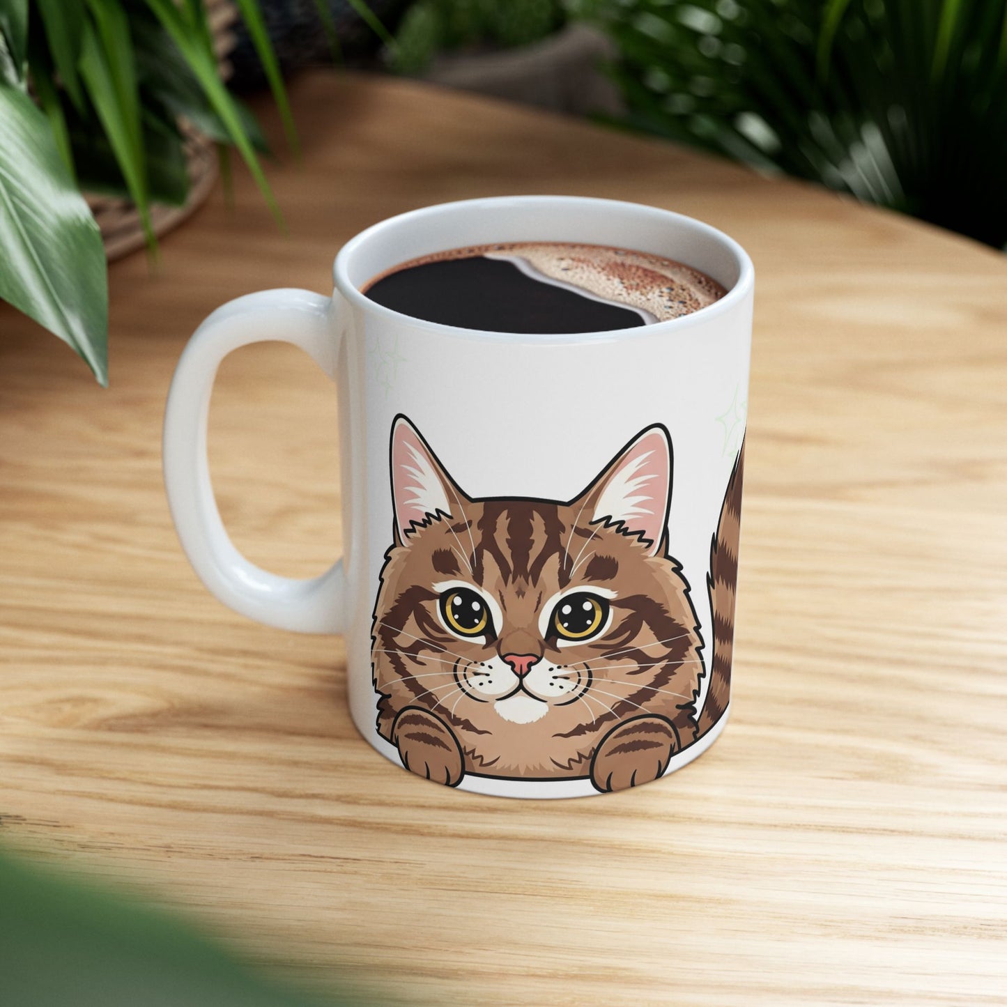 Siberian Peek-a-Boo Mug | Best Siberian Daddy Gift