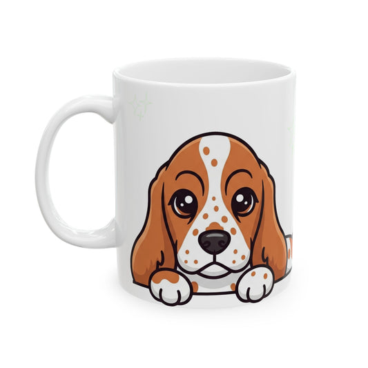 English Cocker Spaniel Peek-a-Boo Mug | Best Spaniel Mama Gift