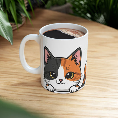 Cat Peek-a-Boo Mug | Best Daddy Gift