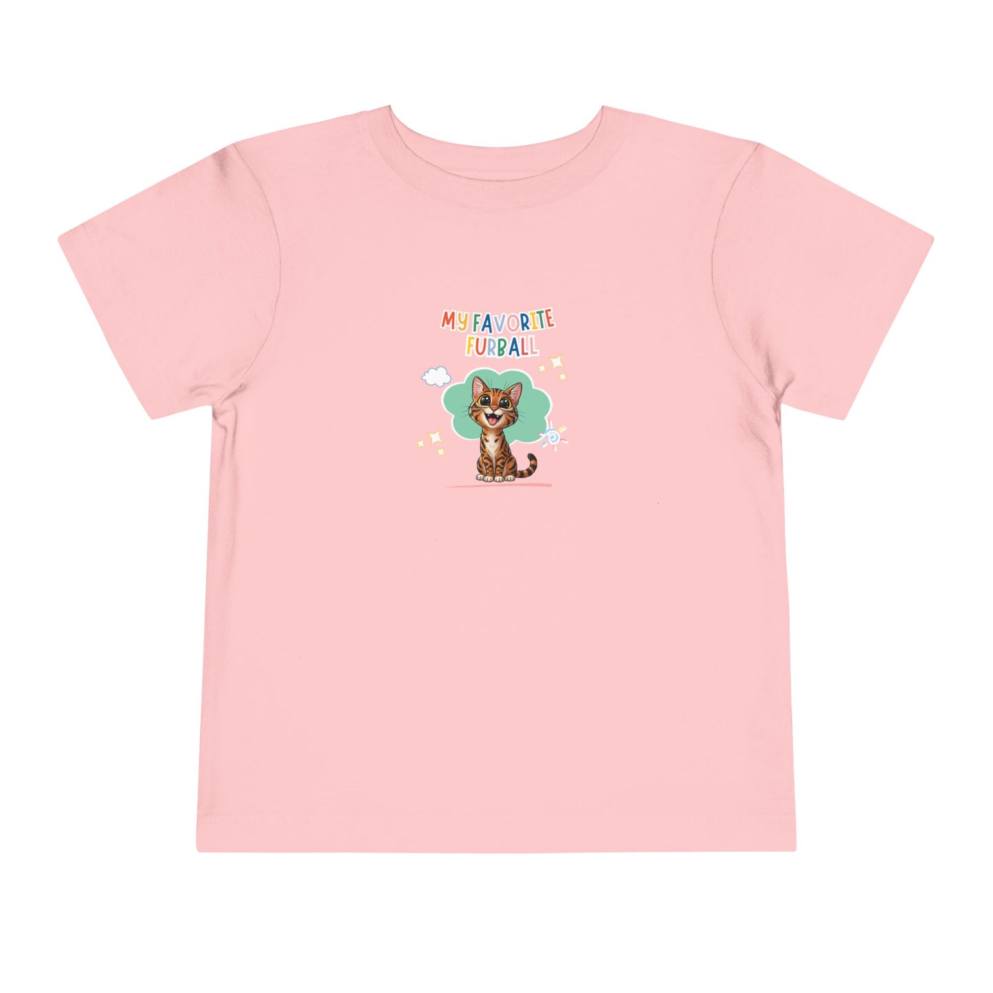 Bengal Cat Favorite Furball Toddler Tee