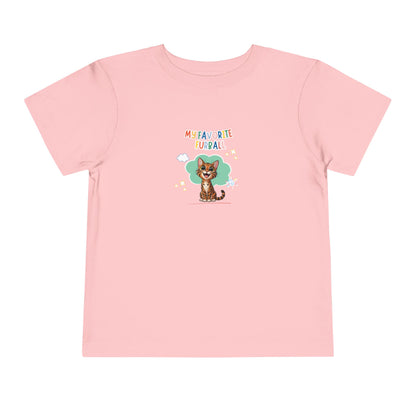 Bengal Cat Favorite Furball Toddler Tee