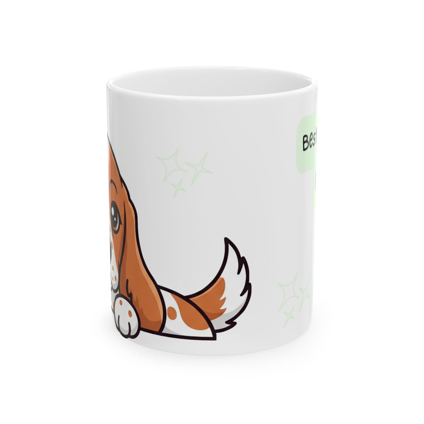 English Cocker Spaniel Peek-a-Boo Mug | Best Spaniel Mama Gift