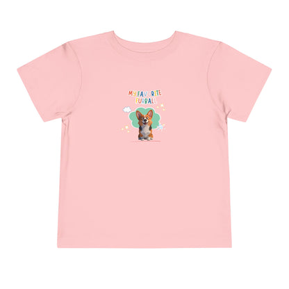 Corgi Favorite Furball Toddler Tee