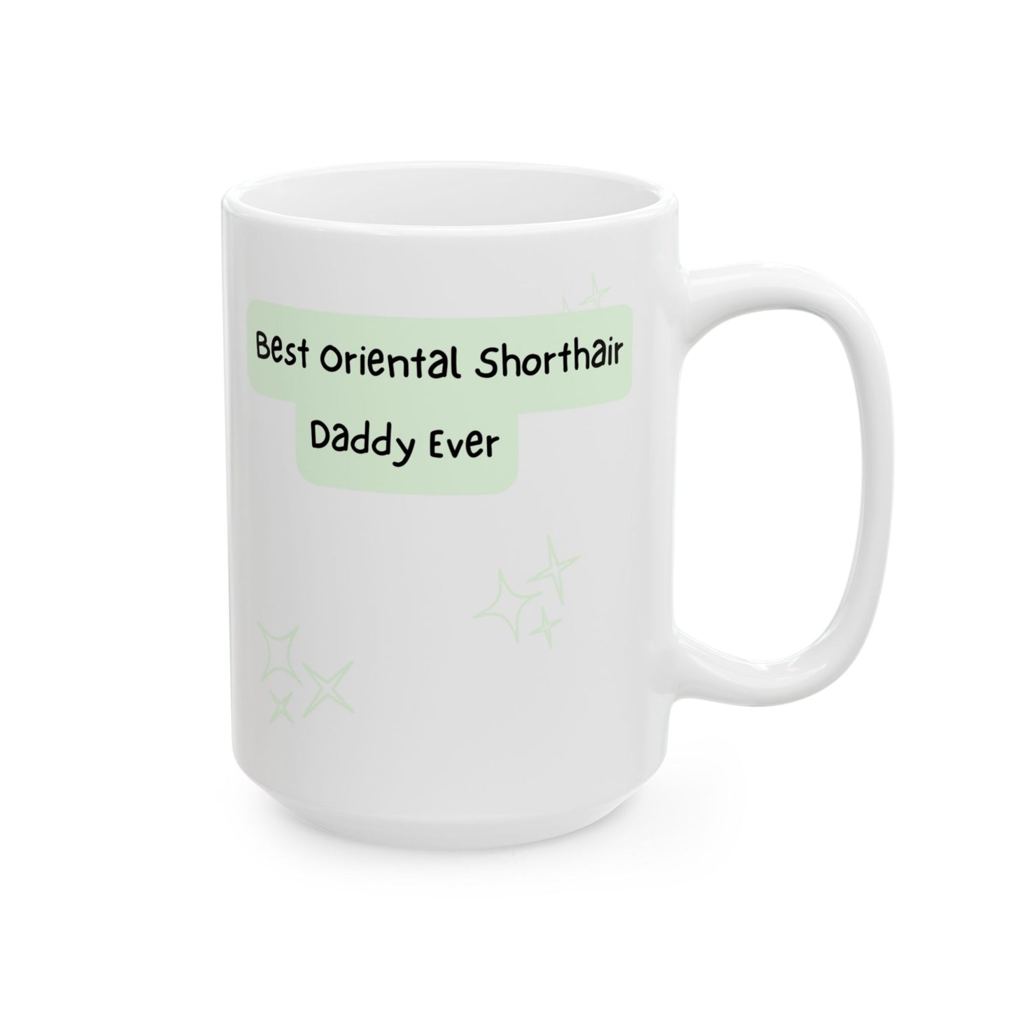 Oriental Shorthair Peek-a-Boo Mug | Best Oriental Shorthair Daddy Gift