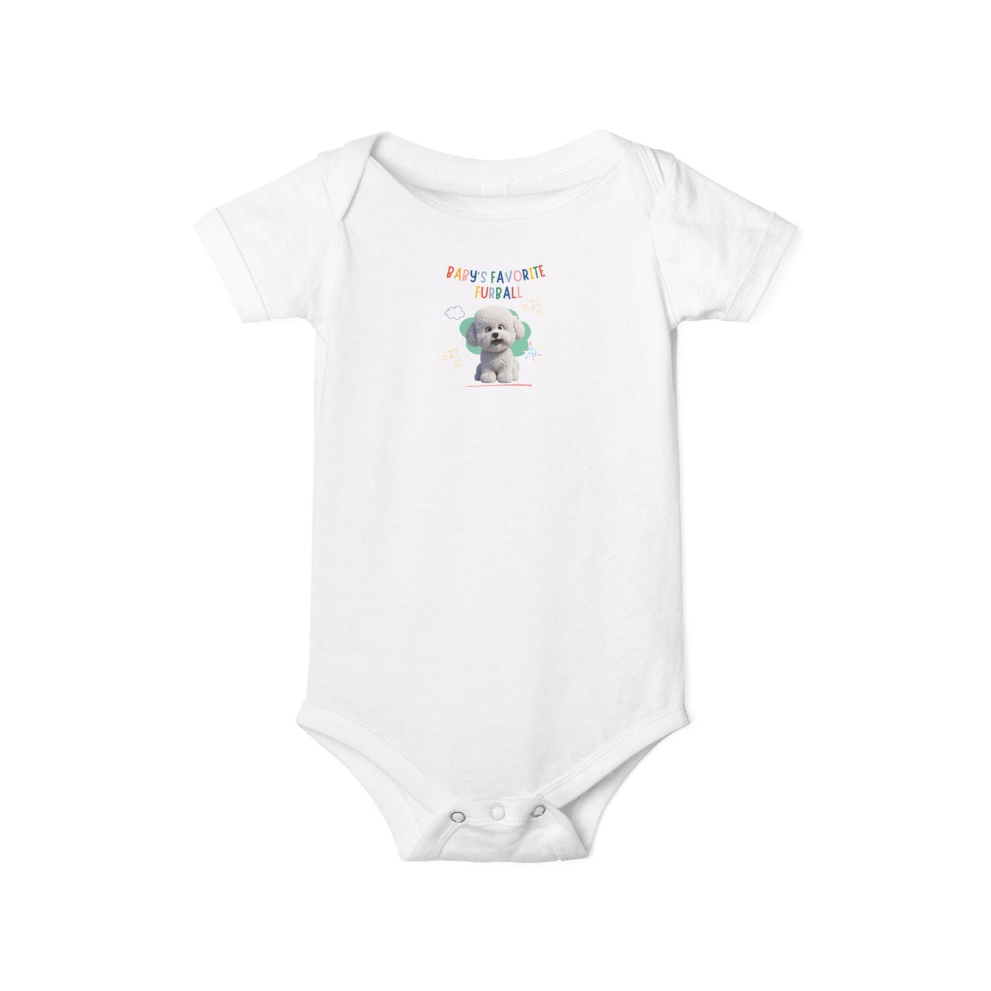 Bichon Frise Favorite Furball Onesie