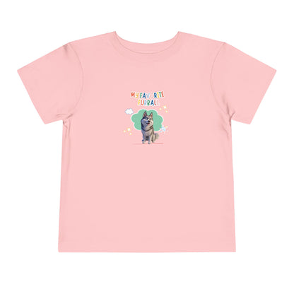 Husky Favorite Furball Toddler Tee