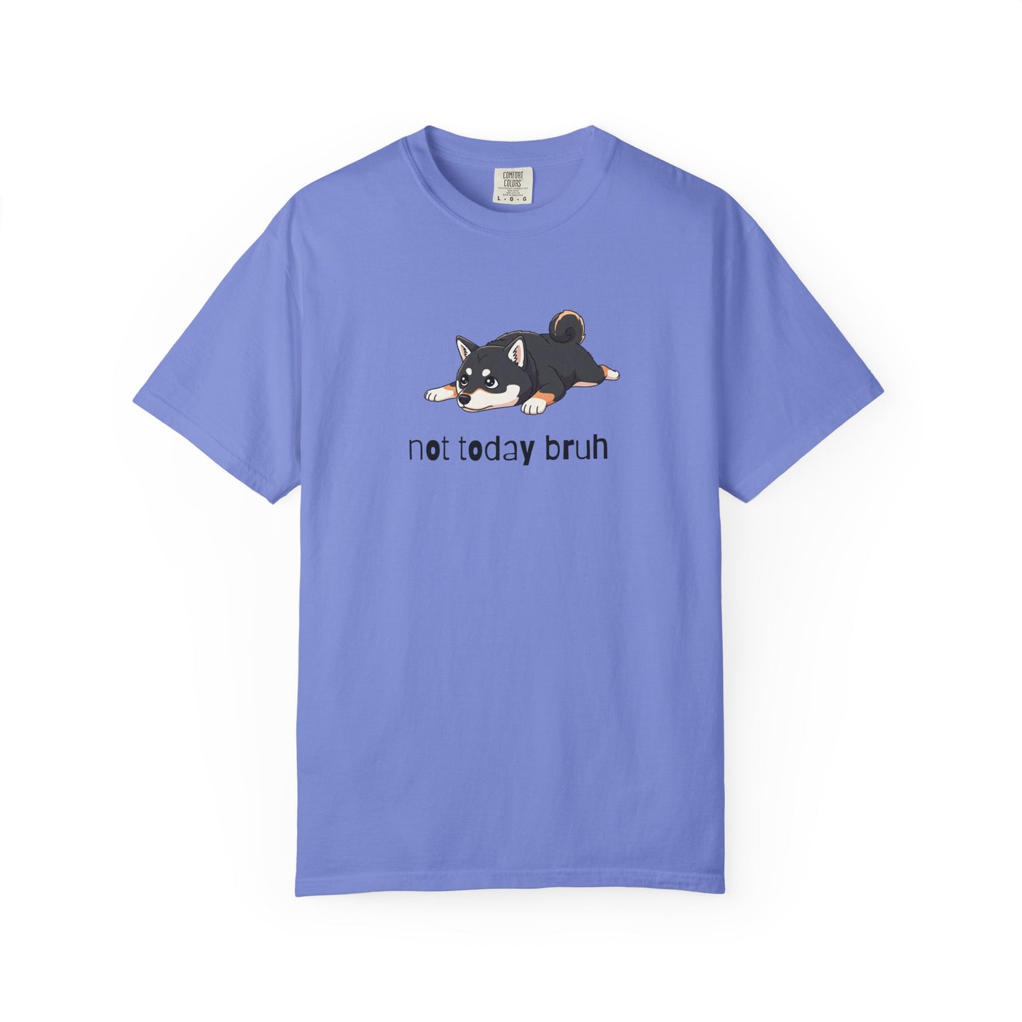 Shiba Not Today Bruh T-Shirt