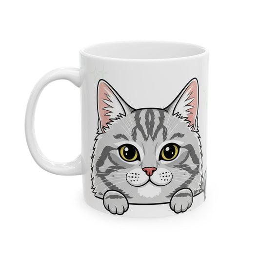 Cat Peek-a-Boo Mug | Best Cat Daddy Gift