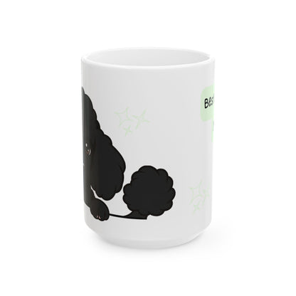Poodle Peek-a-Boo Mug | Best Poodle Mama Gift
