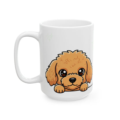 Doodle Peek-a-Boo Mug | Best Doodle Daddy Gift