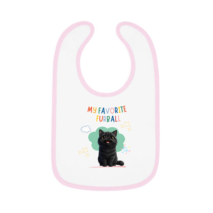 Exotic Shorthair Favorite Furball Baby Bib
