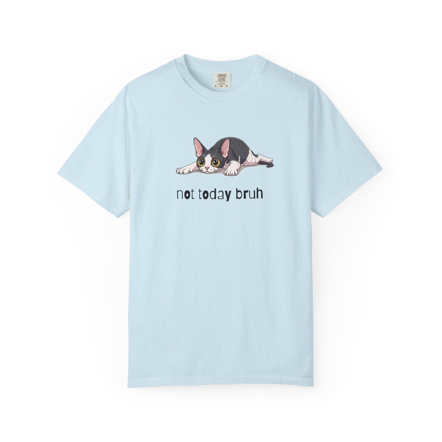 Devon Rex Not Today Bruh T-Shirt