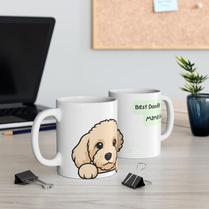 Doodle Peek-a-Boo Mug | Best Doodle Mama Gift