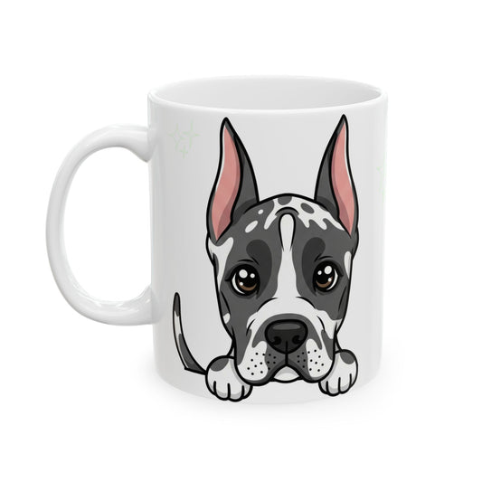 Great Dane Peek-a-Boo Mug | Best Great Dane Mama Gift