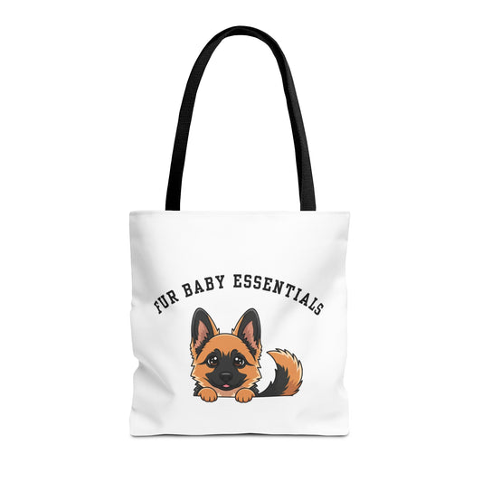 German Shepherd FurBaby Tote Bag