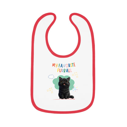Exotic Shorthair Favorite Furball Baby Bib