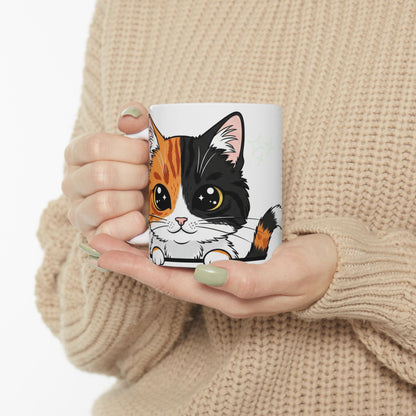 Cat Peek-a-Boo Mug | Best Cat Mama Gift
