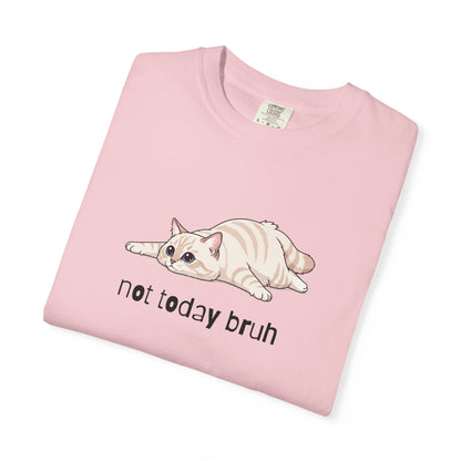 Long hair cream cat Not Today Bruh T-Shirt