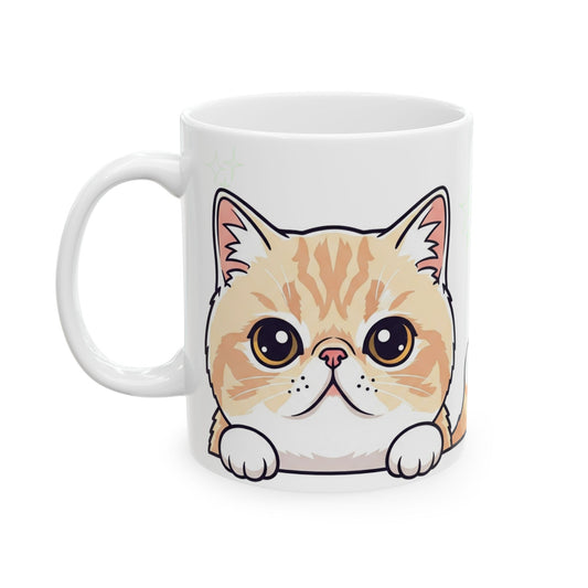 Exotic Shorthair Peek-a-Boo Mug | Best Exotic Shorthair Daddy