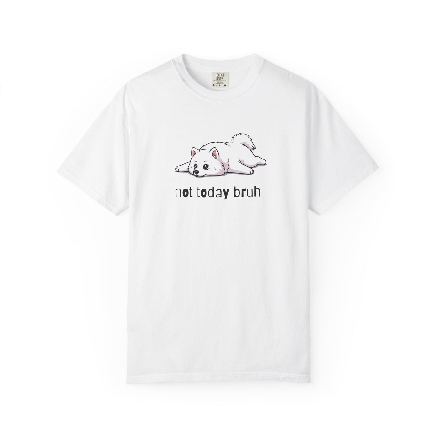 Samoyed Not Today Bruh T-Shirt