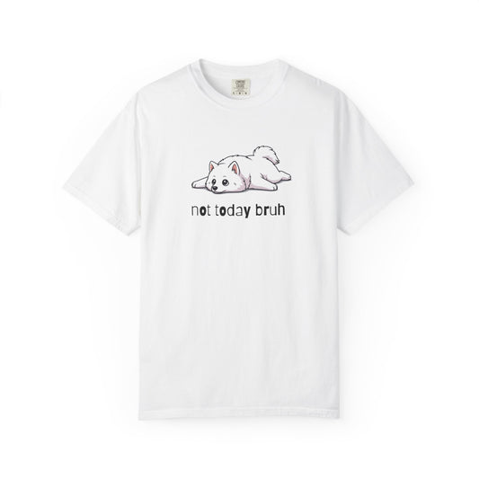 Samoyed Not Today Bruh T-Shirt