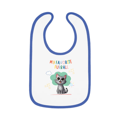 Ocicat Favorite Furball Baby Bib