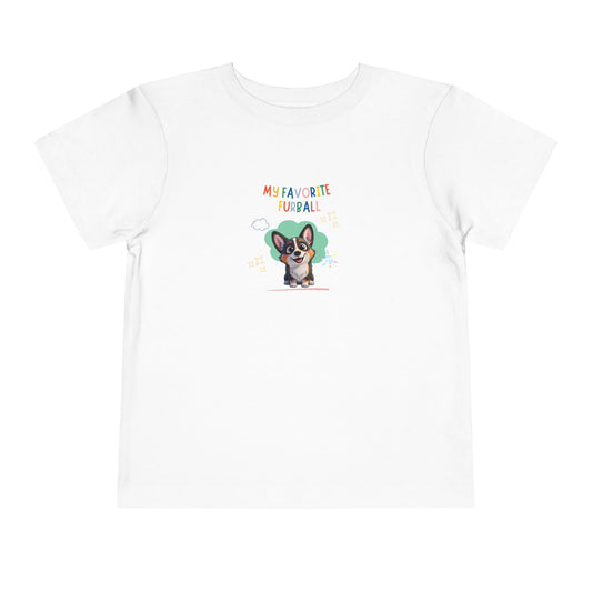 Corgi Favorite Furball Toddler Tee