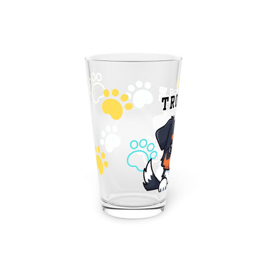 Aussie Tiny Trouble Pint Glass