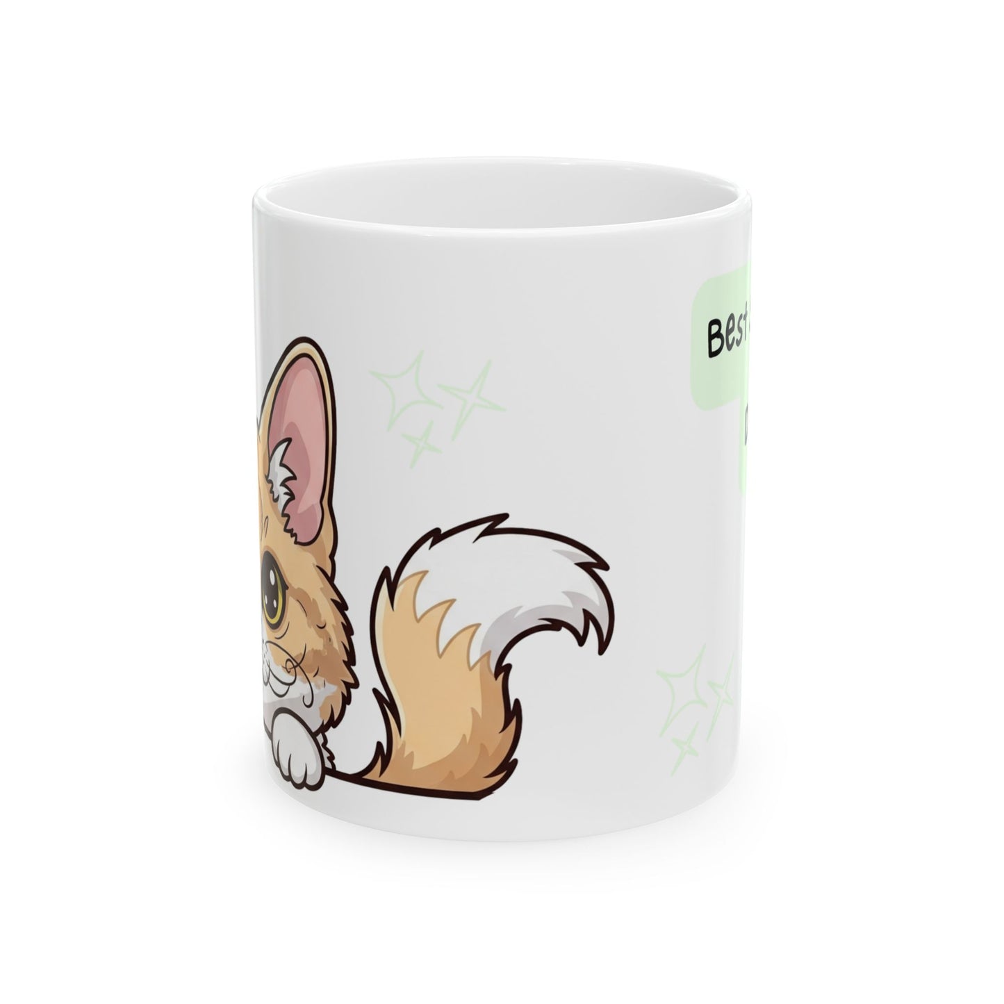 Selkirk Rex Peek-a-Boo Mug | Best Selkirk Rex Daddy Gift