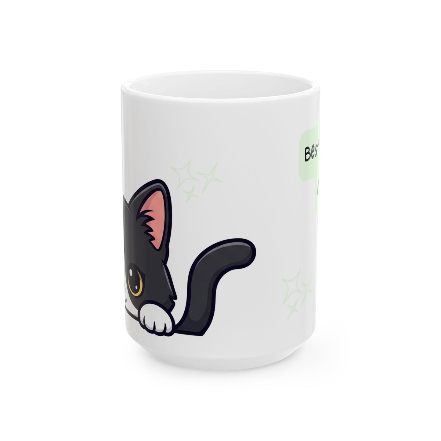 Cat Peek-a-Boo Mug | Best Cat Mama Gift