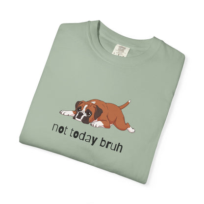 Boxer Not Today Bruh T-Shirt