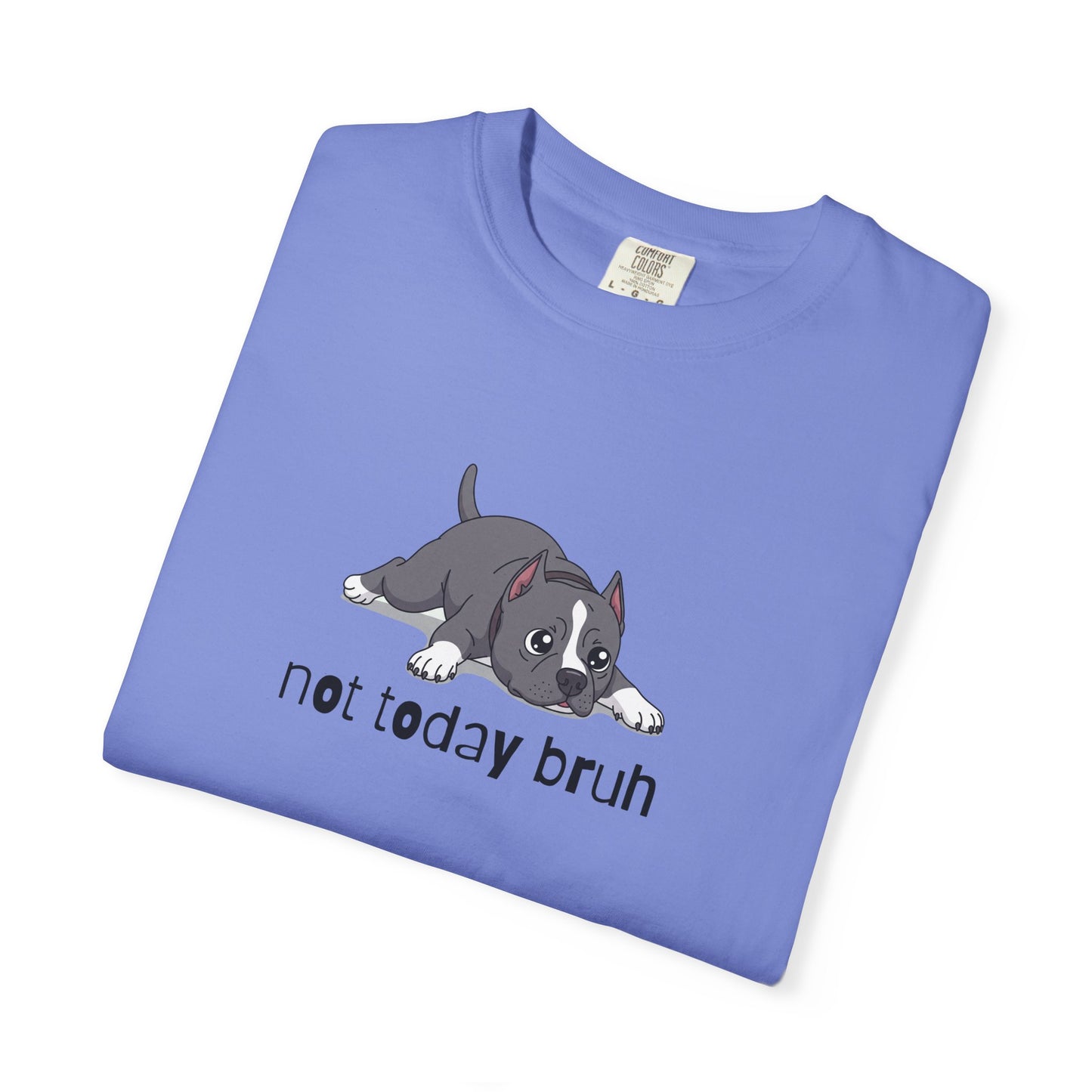 Staffy Not Today Bruh T-Shirt