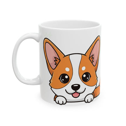 Corgi Peek-a-Boo Mug | Best Corgi Mama Gift