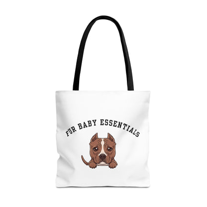 Pitbull FurBaby Tote Bag